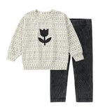 Charcoal Bloom Set