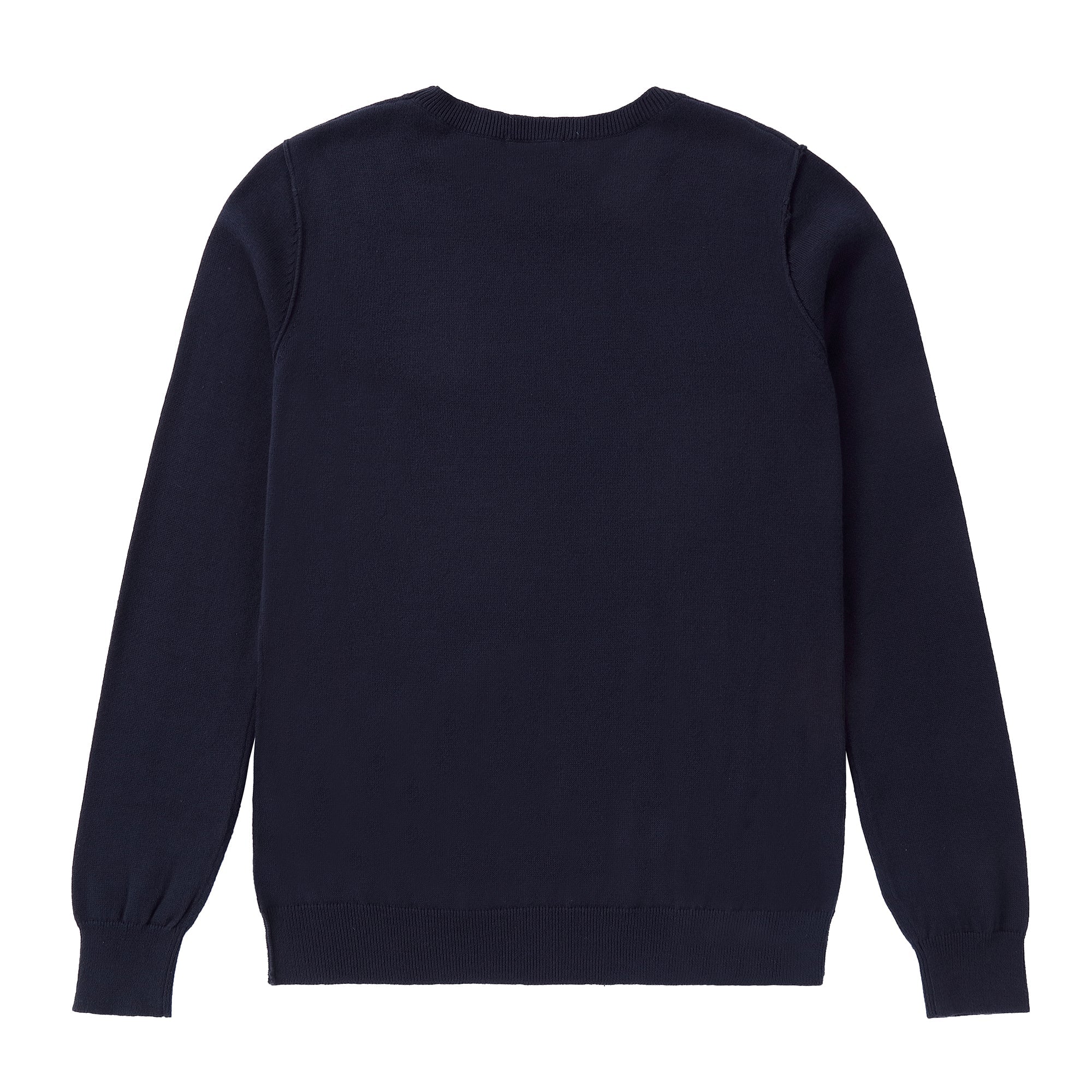 Basic Crewneck Sweater in Navy-STORE ONLY