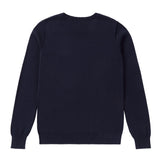 Basic Crewneck Sweater in Navy-STORE ONLY