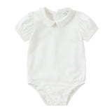 Baby Girl Ivory Collar Shell