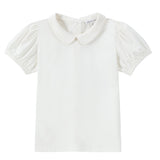 Baby Girl Ivory Collar Shell
