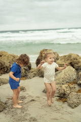 Baby Girls True Blue Floral Set