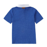 Boys True Blue Polos with White Collar