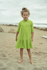 Girls Set Sail Dress with Collar