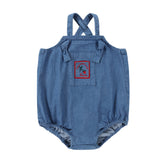 Denim Vine Romper 677