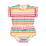 Baby Girls Bright Stripes Romper