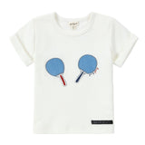 T-Shirt With Paddle Embroidery