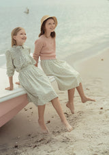 Girls Garden Days Collared Top