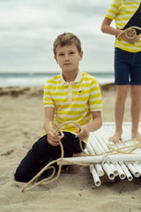 Boys Lemon Twist Polo