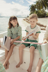 Girls Full Bloom Dress with Collar